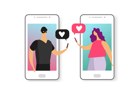 this image shows a romance fraudster sending affectionate texts to a potential target of a romance fraud.