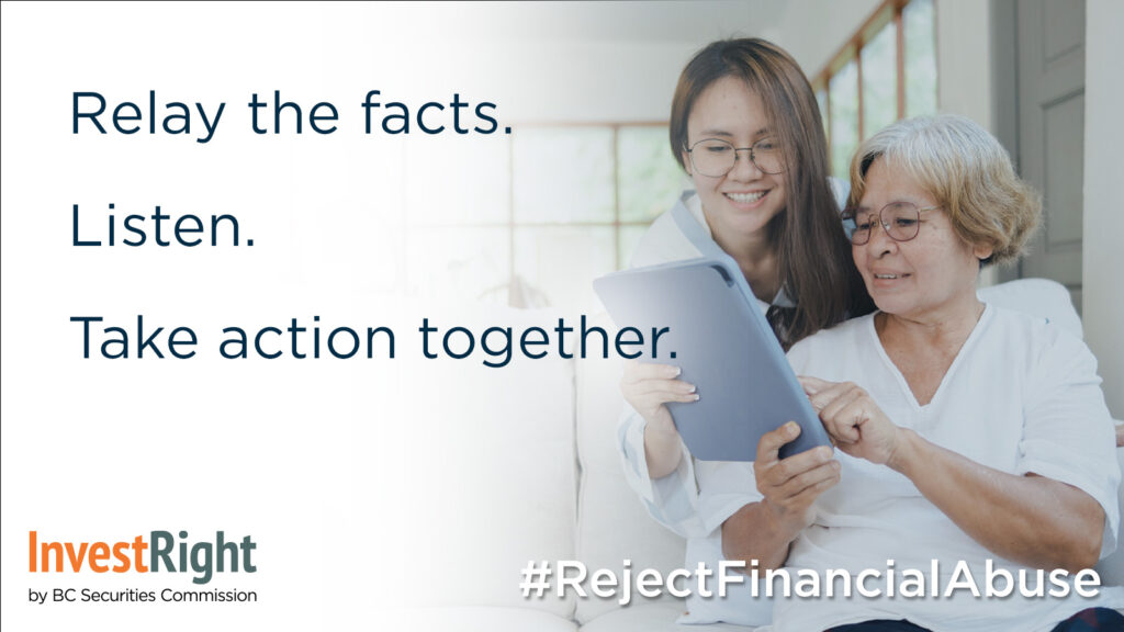 Relay the facts. Listen. Take action together.